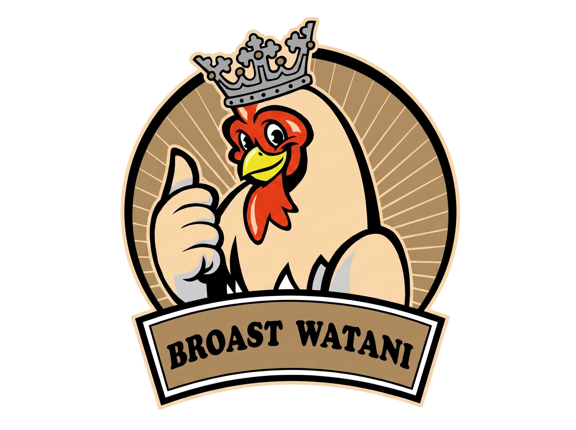 Broast Watani logo